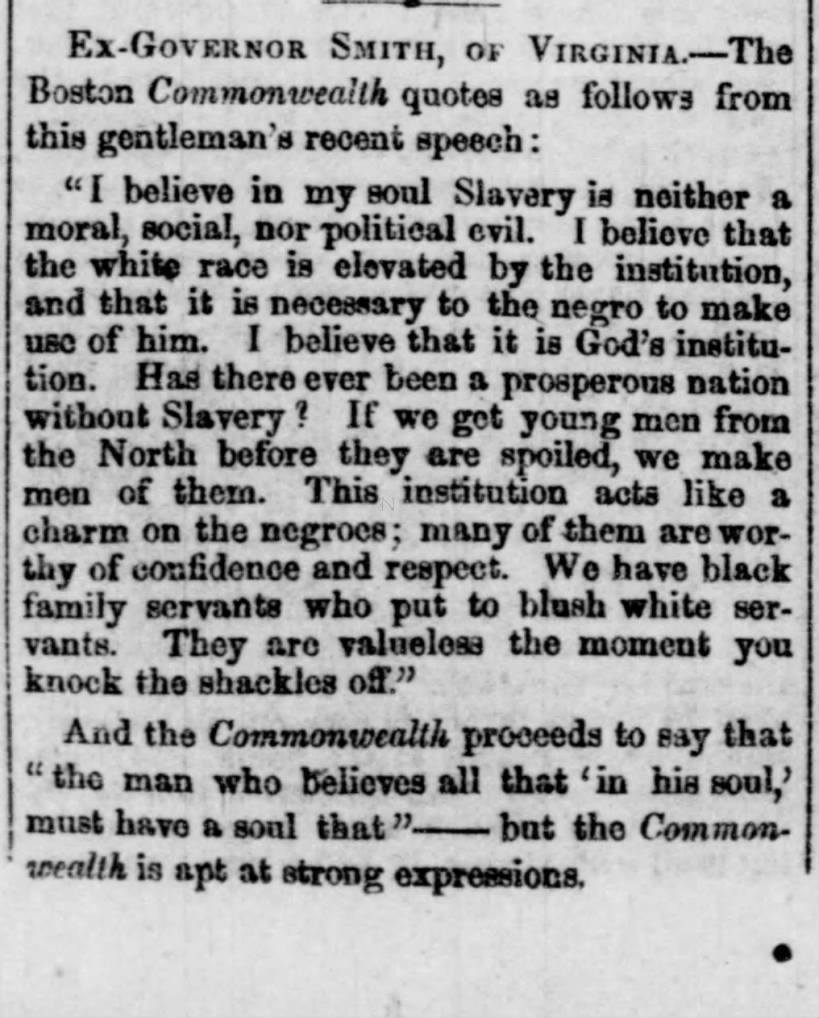Thoughts on slavery — 1854 or 2023?