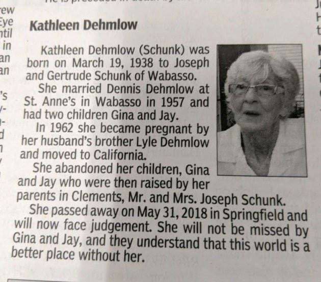 #18 Make sure you write your own obituary before joining the ancestors😮😮