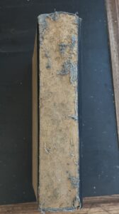 My worn off book binding from the Roots book